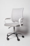 Офисное кресло BN-7166 . Белое\серое