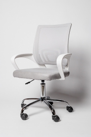 Офисное кресло BN-7166 . Белое\серое