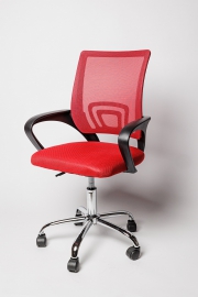 Офисное кресло BN-7166 .Черное\красное 
