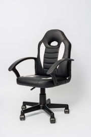 Геймерское кресло UT-C242 черно/белое