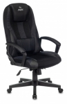 Кресло игровое Zombie 9 черный/серый текстиль/эко.кожа